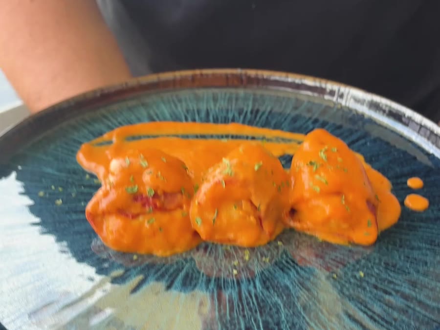La salsa que arregla unos pimientos de bacalao comprados
